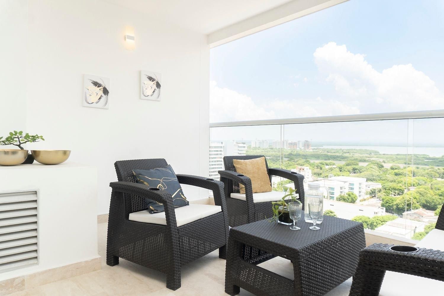 Apartment Moderna Con Wifi Rapido, Balcon Y Vista Cb1432