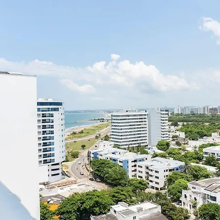 Moderna Con Wifi Rapido, Balcon Y Vista Cb1432 Cartagena